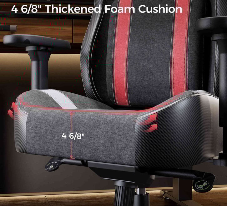 Ergomy GC08 Python II Series Red Ergonomic Office Chair